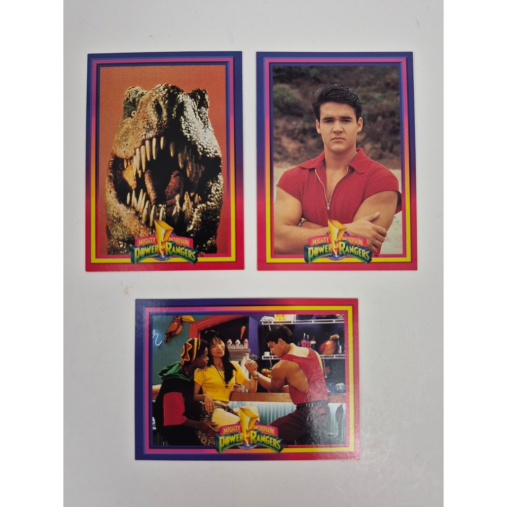 1994 Mighty Morphin Power Rangers Trading Cards Jason Red Ranger 
Collect-A-Card